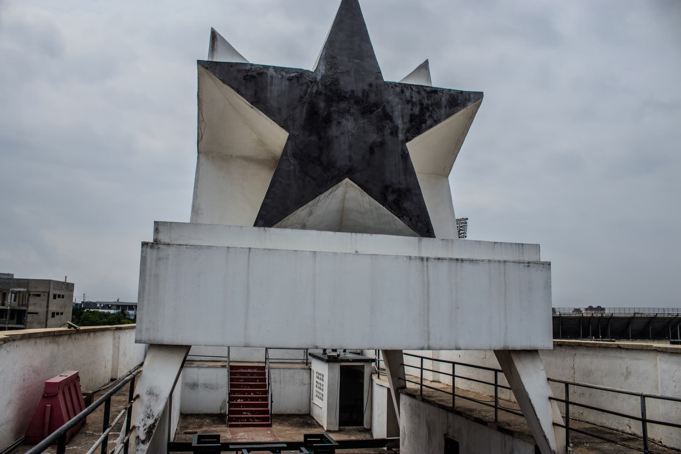 The Black Star monument at Black Star Square, Accra